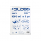 GLOSS uždengimo plėvelė 4 x 7m 8µ