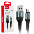 Įkrovimo laidas USB - IPHONE 3A 100cm &bdquo;...