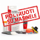 Priekinių žibintų restauravimo poliravi...